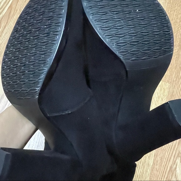 Over the knee boots in black size 5.5 (225) - Picture 9 of 10